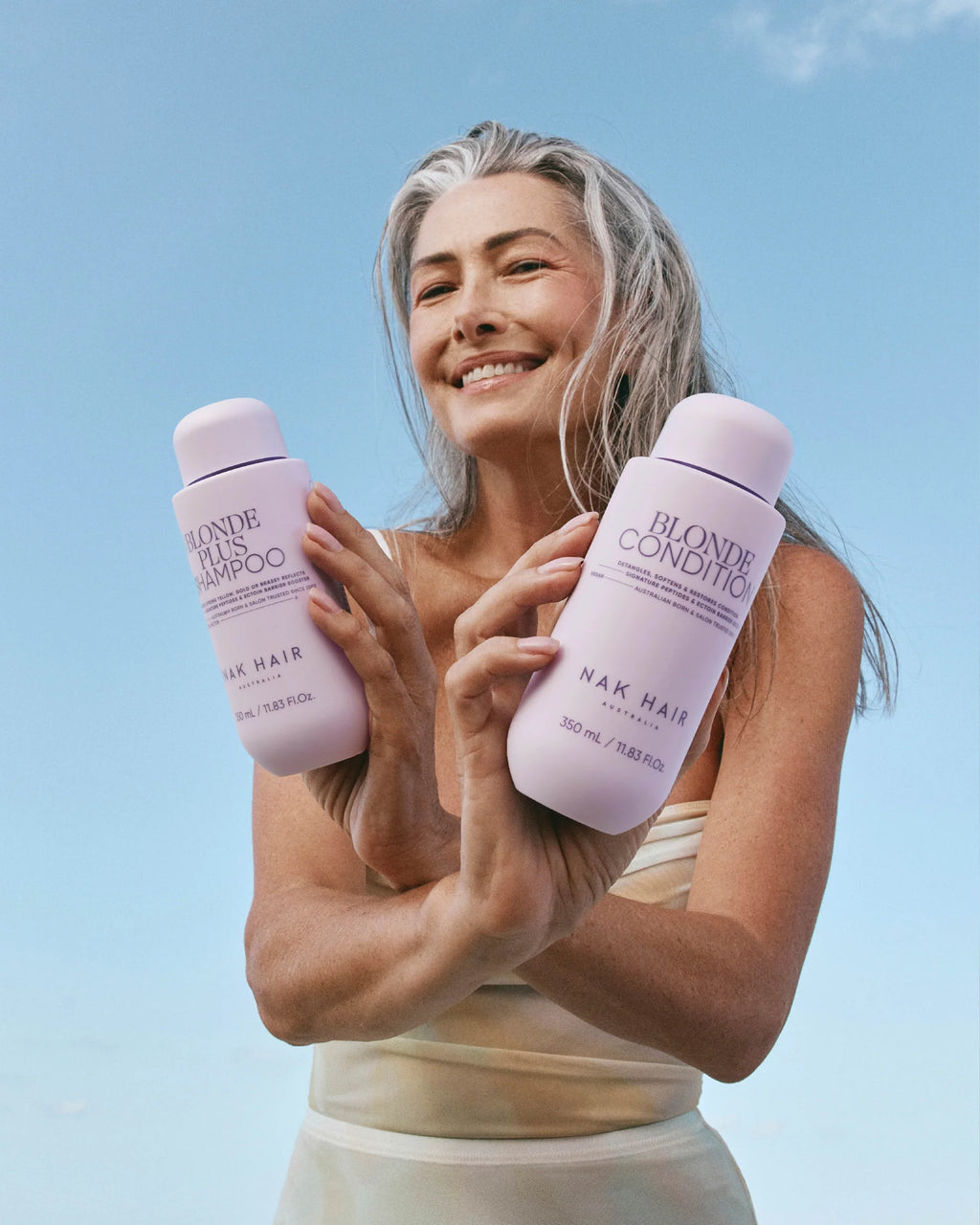 NAK Signature Holiday Platinum Anti-Yellow Blonde Trio with Gift
