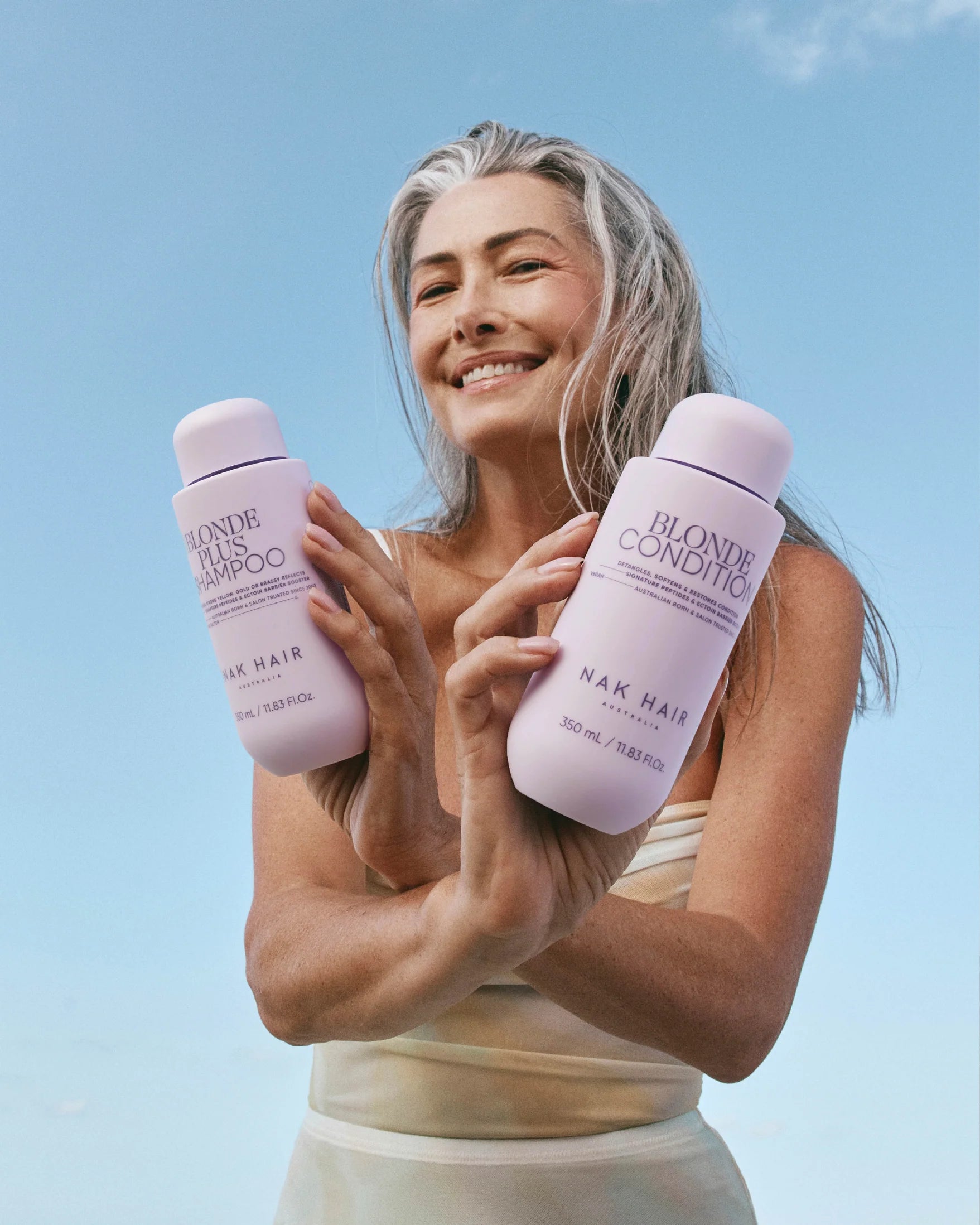 NAK Signature Holiday Platinum Anti-Yellow Blonde Trio with Gift