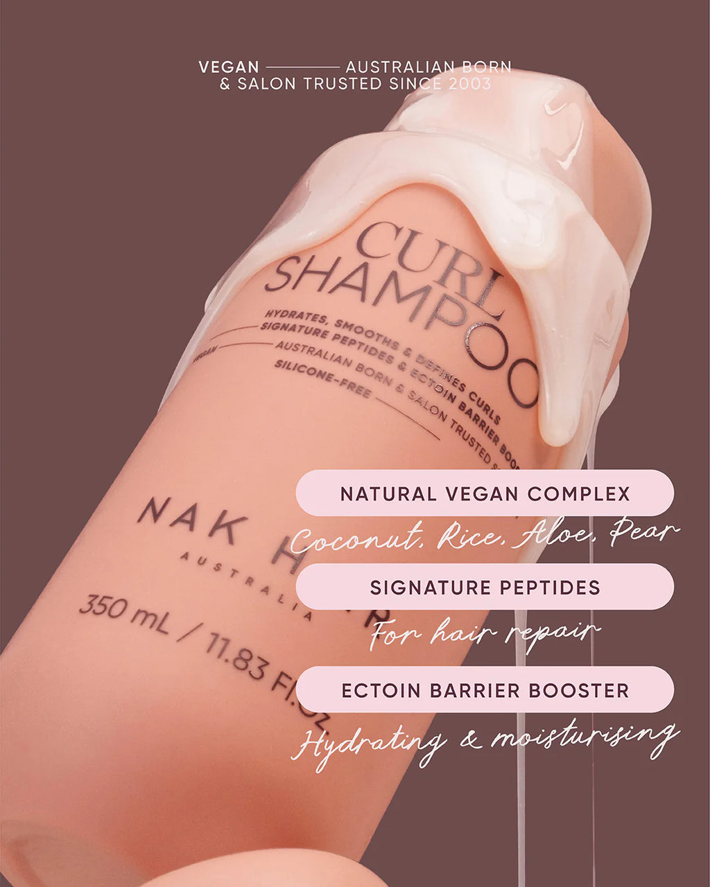 NAK Curl Shampoo 350ml