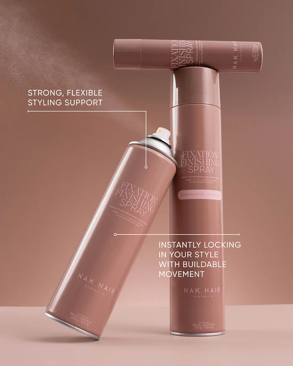 NAK Fixation Finishing Spray 400g