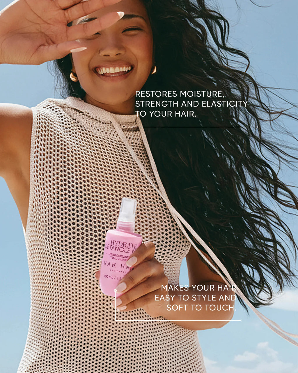 NAK Hydrate Detangle Mist 100ml