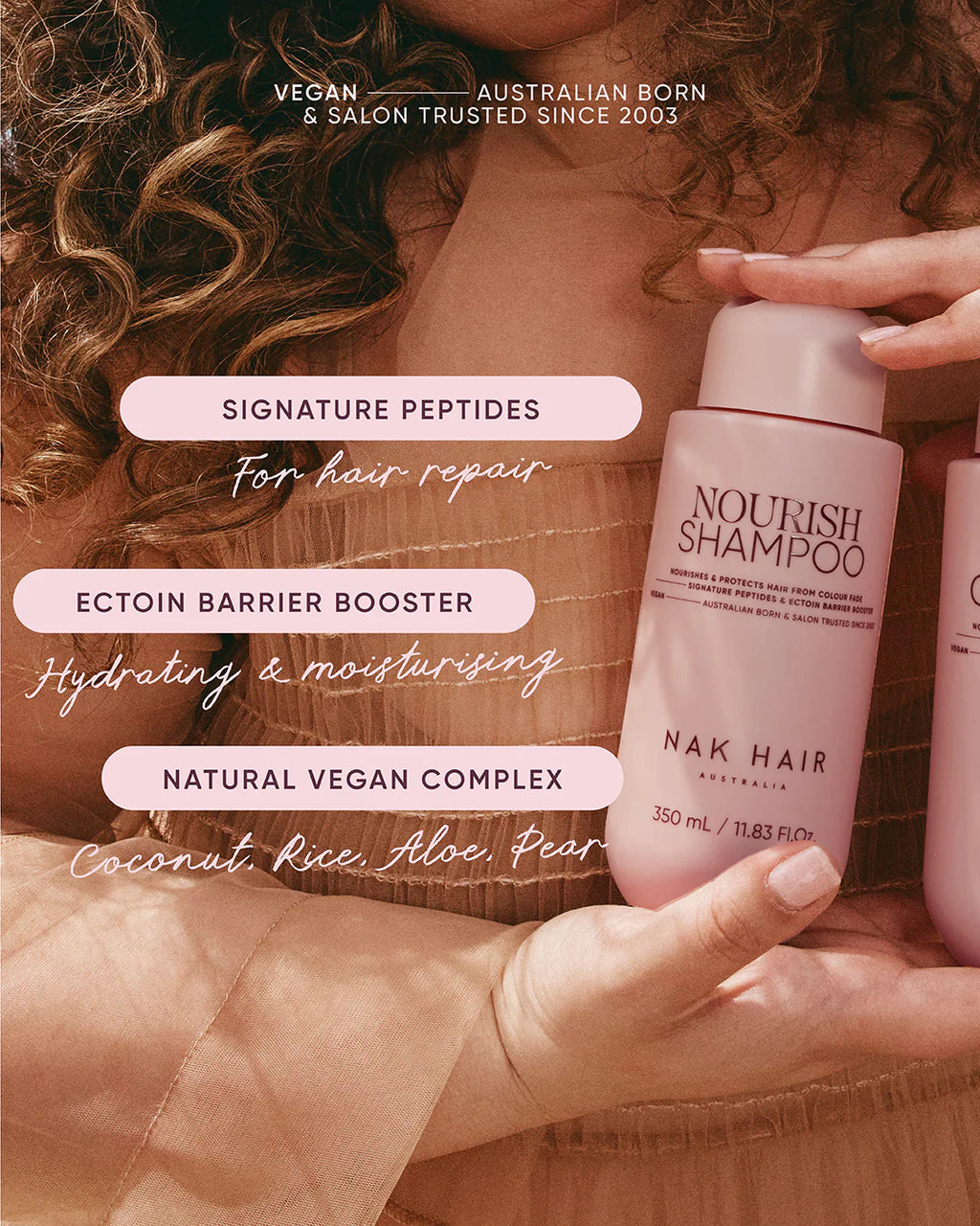 NAK Nourish Shampoo 350ml