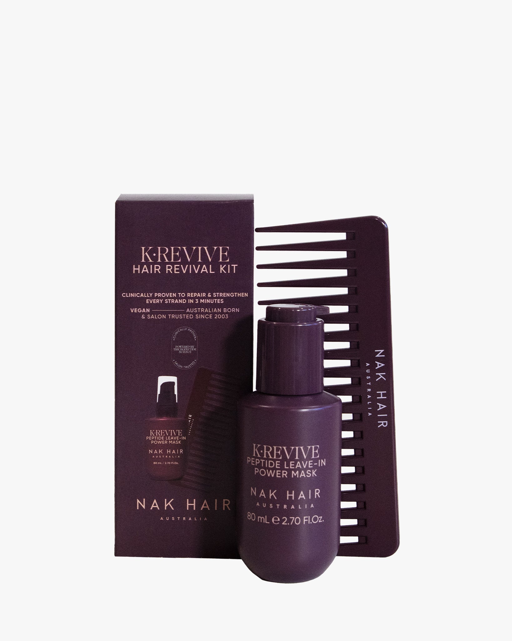 NAK K.REVIVE Peptide Leave-In Power Mask Gift Set