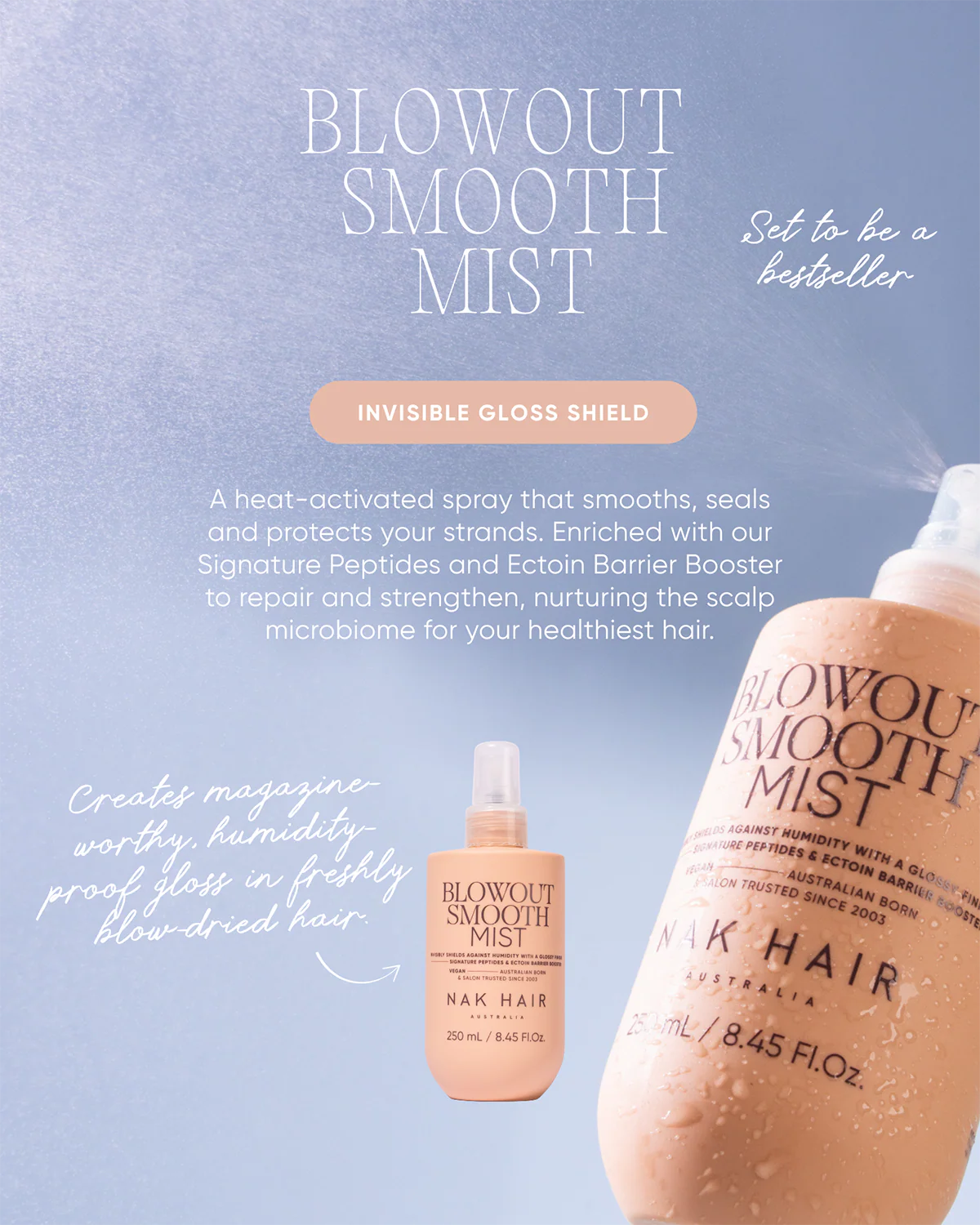 NAK Blowout Smooth Mist 250ml